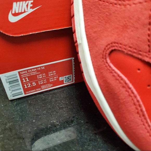 Sz 11 Nike dunks red - Picture 8 of 9